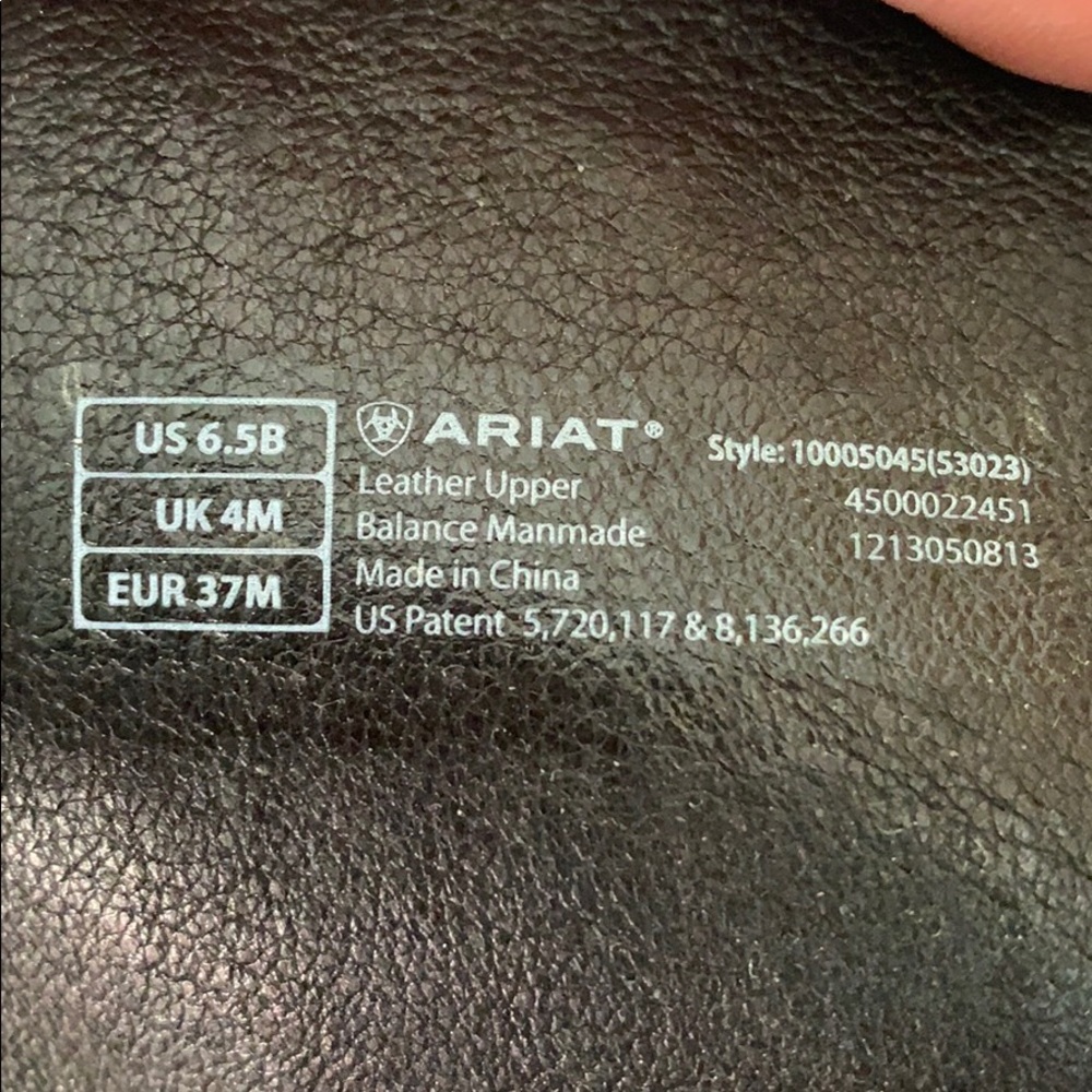 Classic Ariat Leather Boots, size 6.5 - Picture 7 of 7